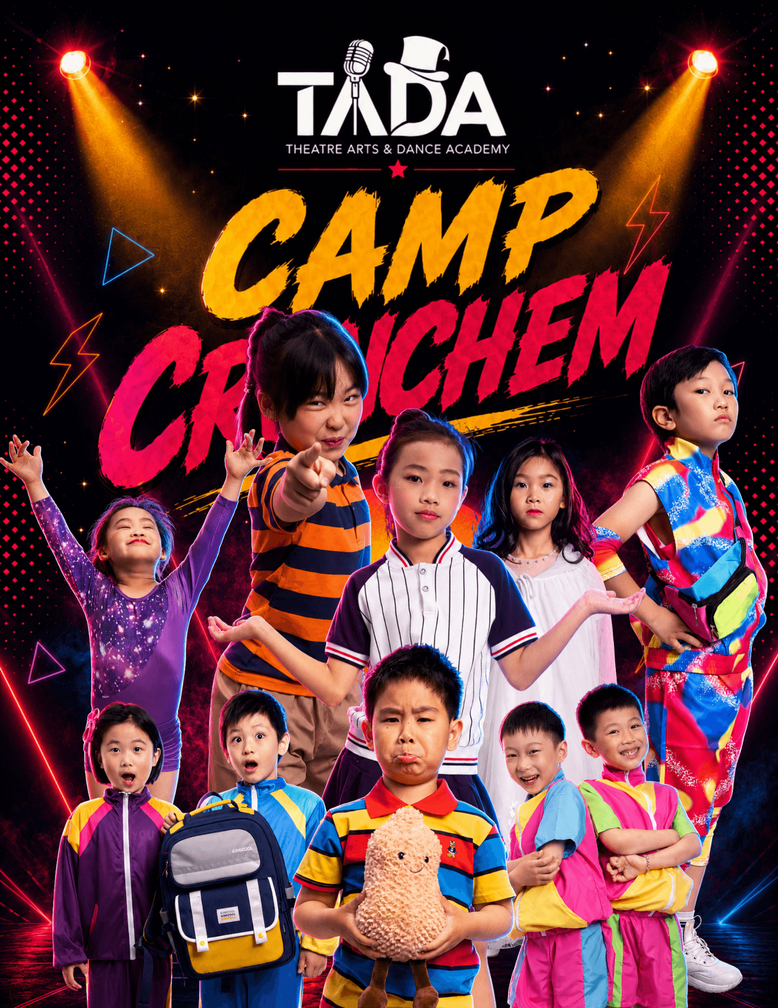 TADA full musical production camp poster